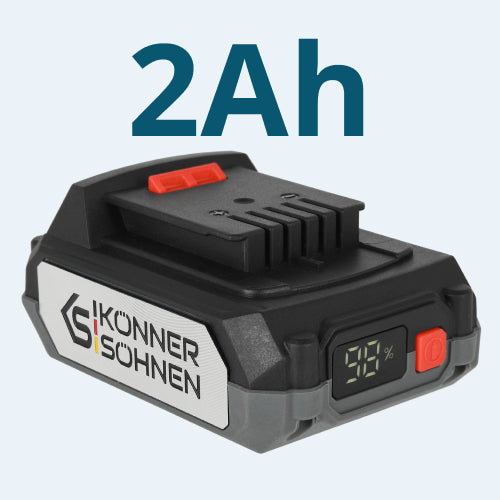 Kompakte Kapazität 2 Ah