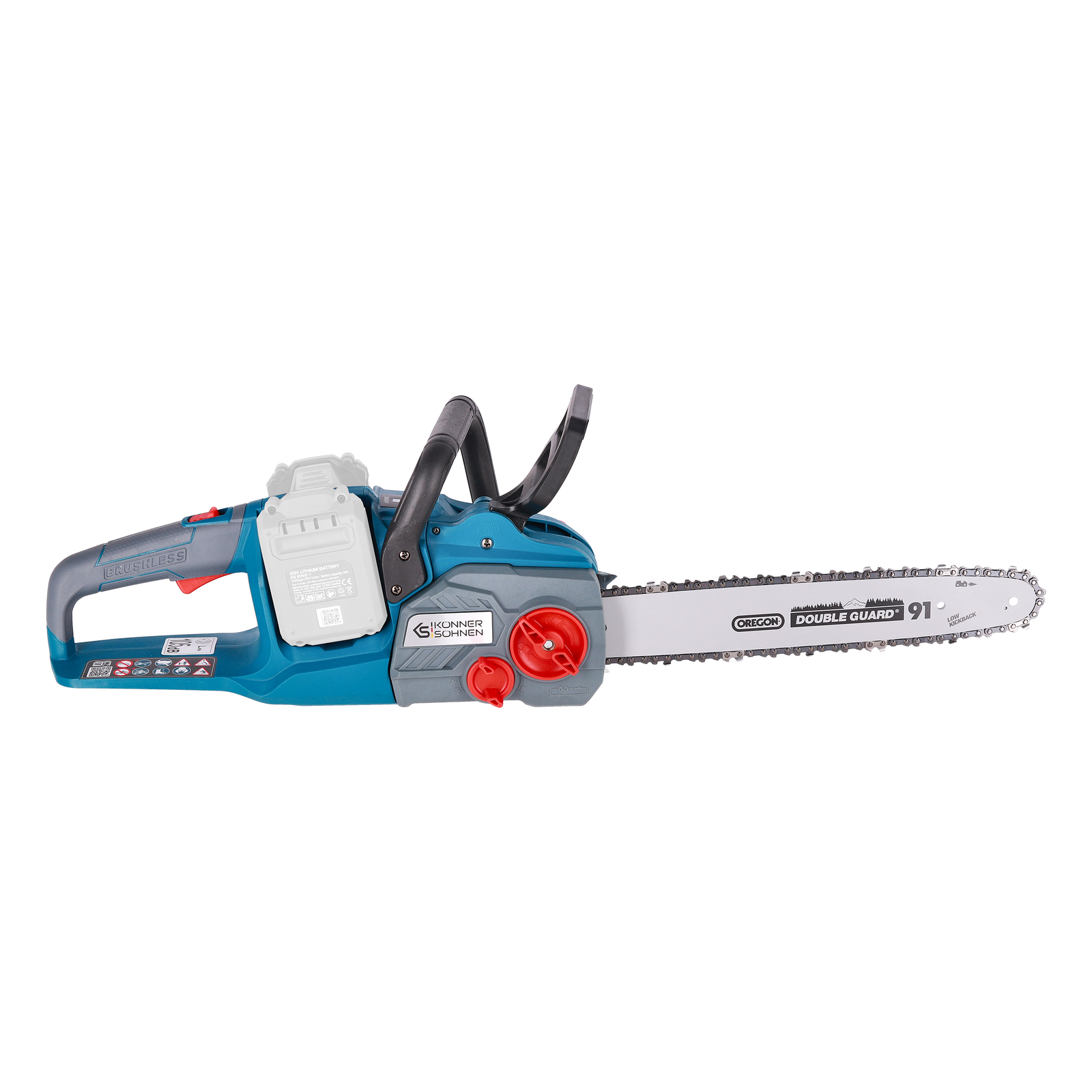Akkukäyttöinen moottorisaha KS CS40V-16