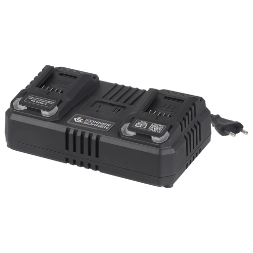 Dobbelt oplader til genopladelige batterier 20V KS C45A-2