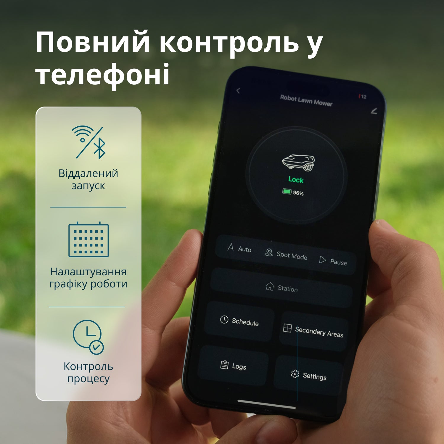 Роботизована газонокосарка KS 22RLM