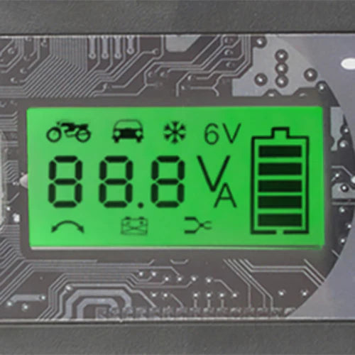 BELEUCHTETES LCD-DISPLAY