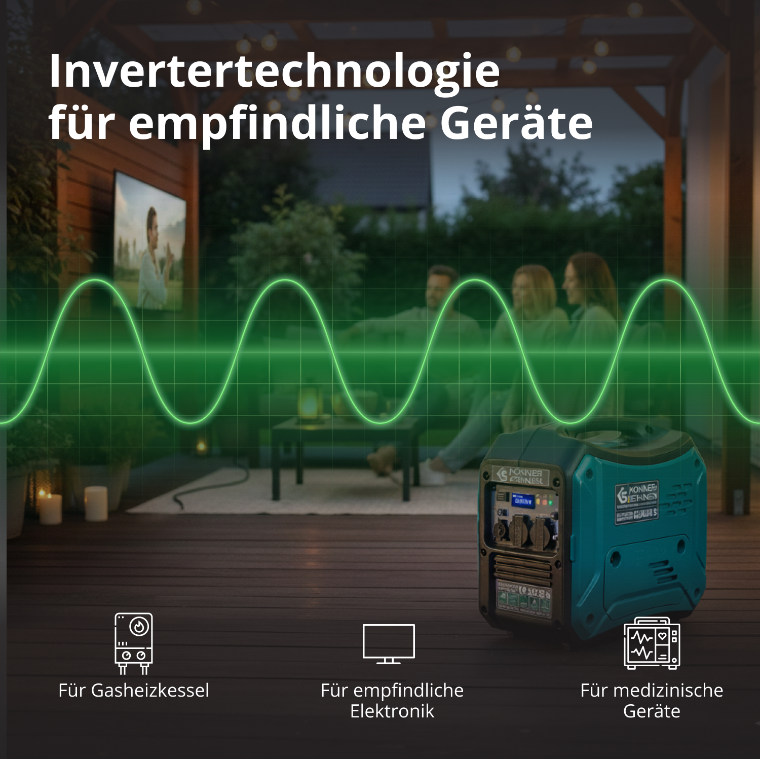 Invertorový generátor KS 3000i S