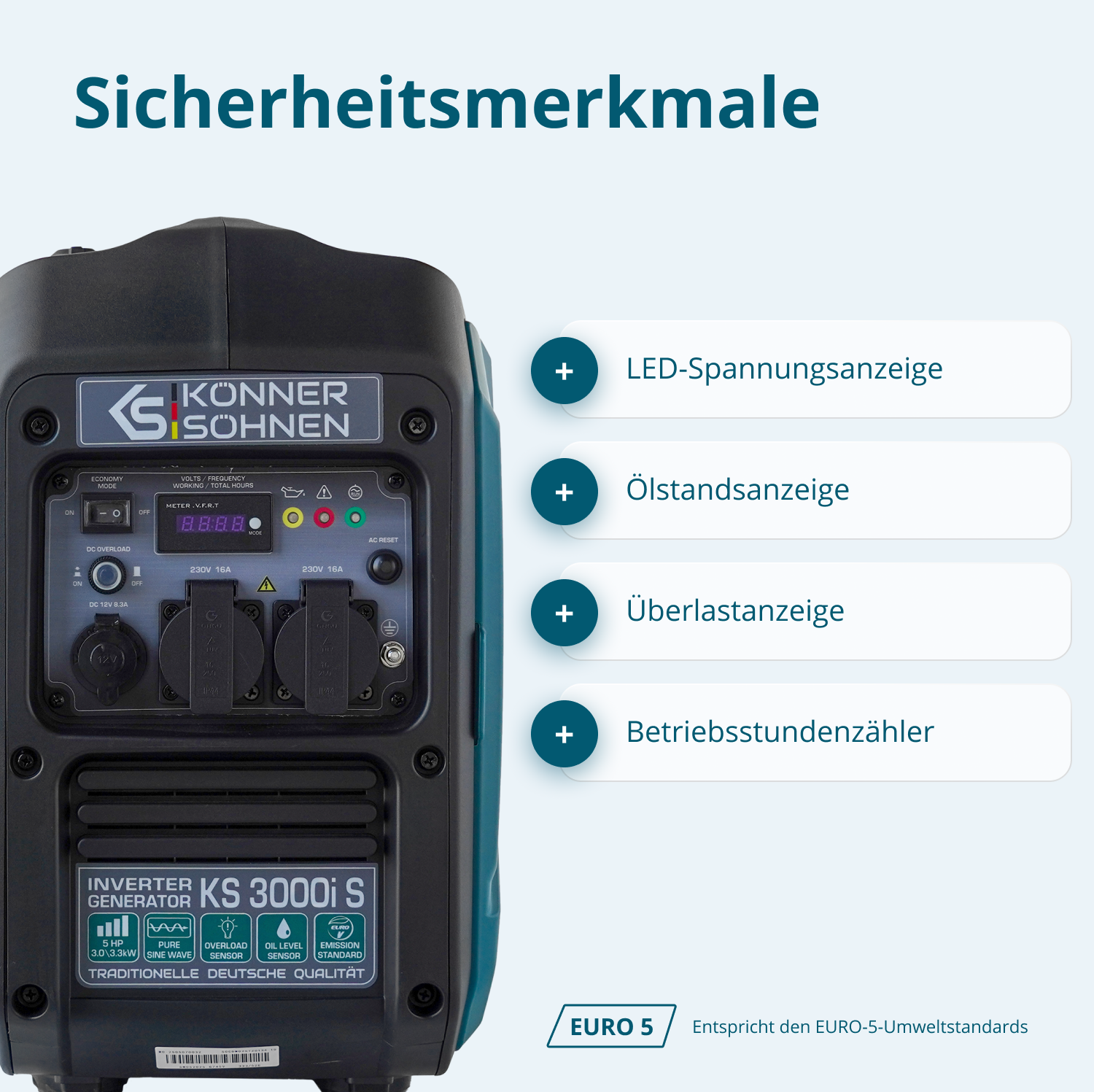 Invertorový generátor KS 3000i S