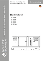 Dieselkraftwerk  KS 22-3BE, KS 35-3BE, KS 50-3BE, KS 72-3BE, KS 110-3BE