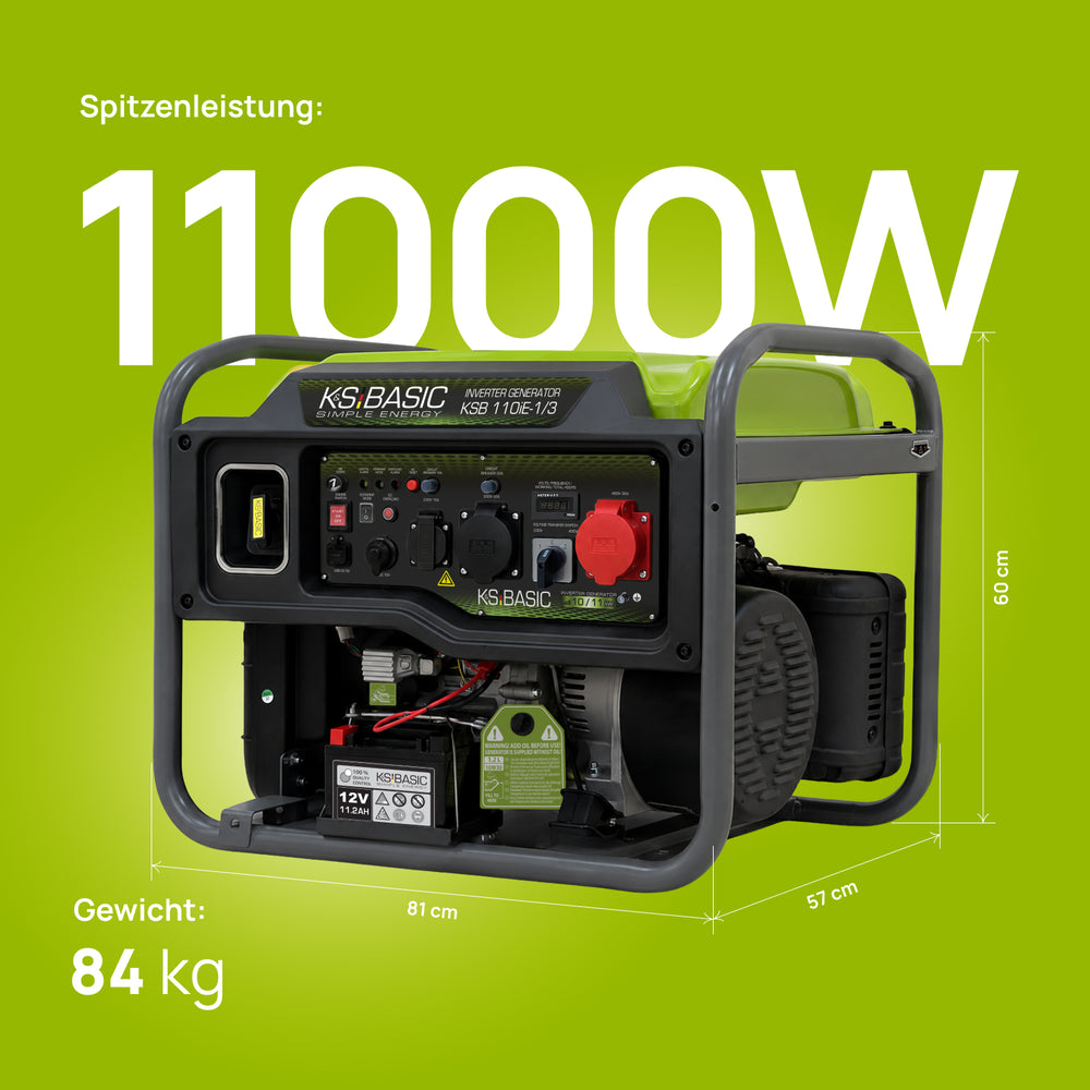 Inverterski generator KSB 110iE-1/3