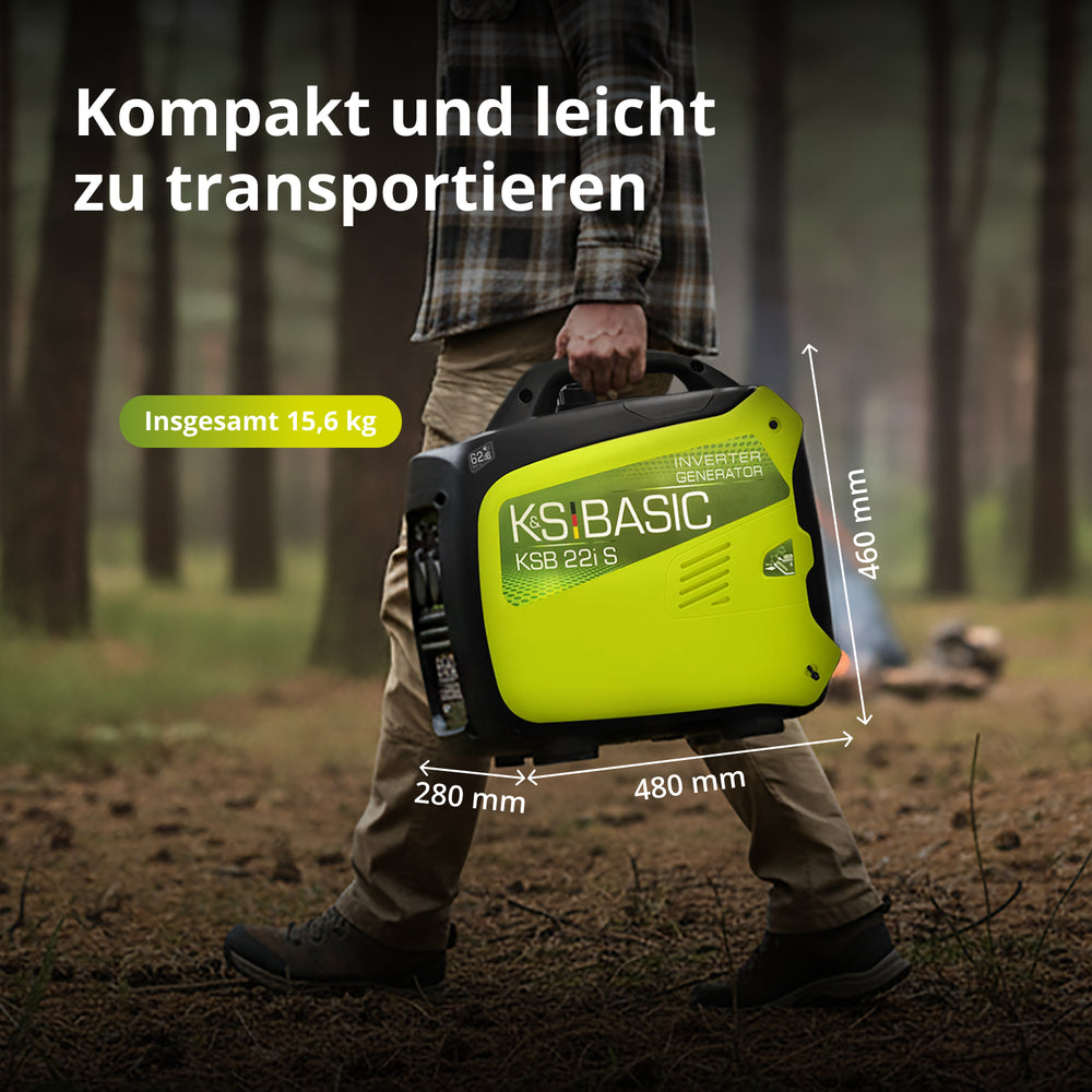 Invertorový generátor KSB 22i S