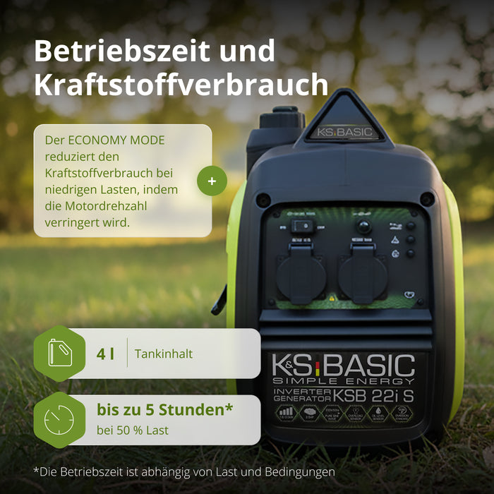 Invertorový generátor KSB 22i S