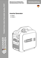 KS 1900i S, KS 1900iG S Invertergenerator