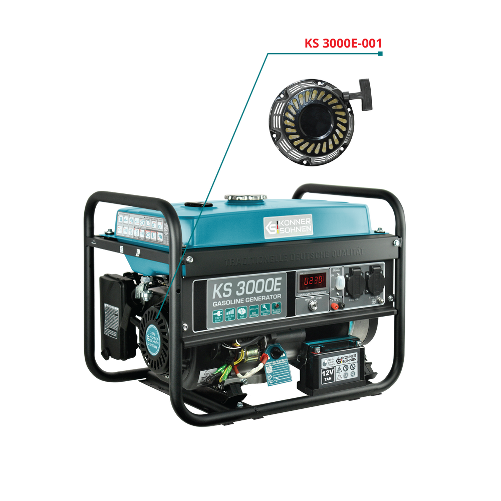 Arranque manual KS 3000