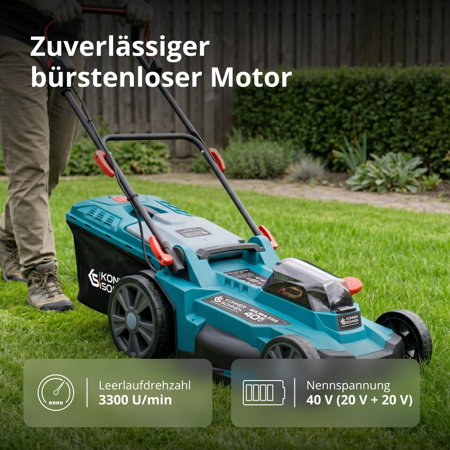 Bežična kosilica za travu KS 43LM-40V