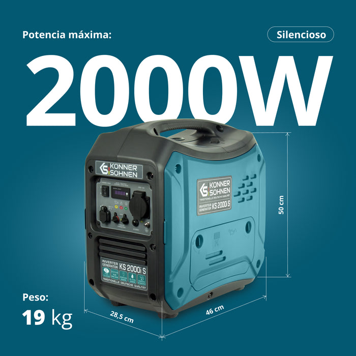 Generador inverter Könner & Söhnen KS 2000i S