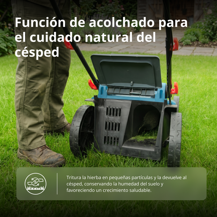 Kit promocional para el cuidado del césped KS 43LM-BCT40V-SET