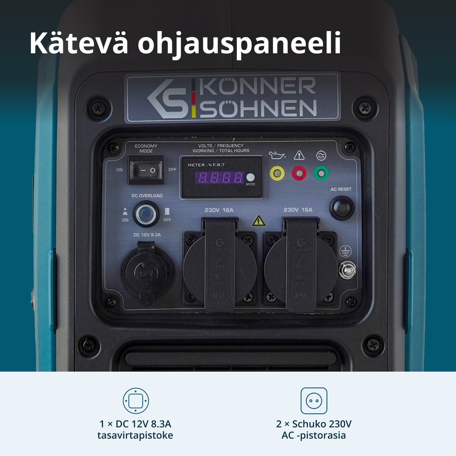 Invertterigeneraattori KS 3000i S