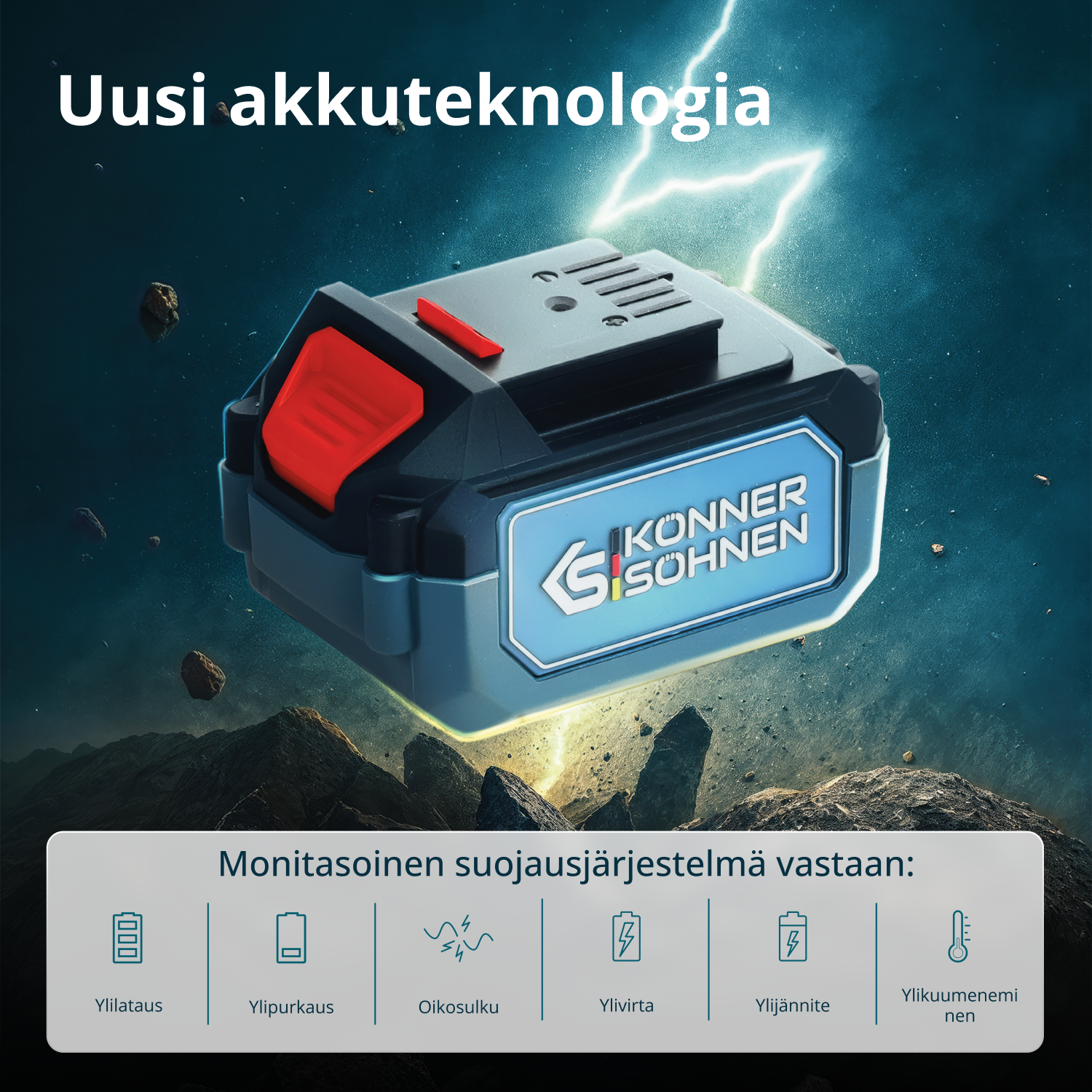 Johdottomat sähköiset oksasakset KS CPS20V-32