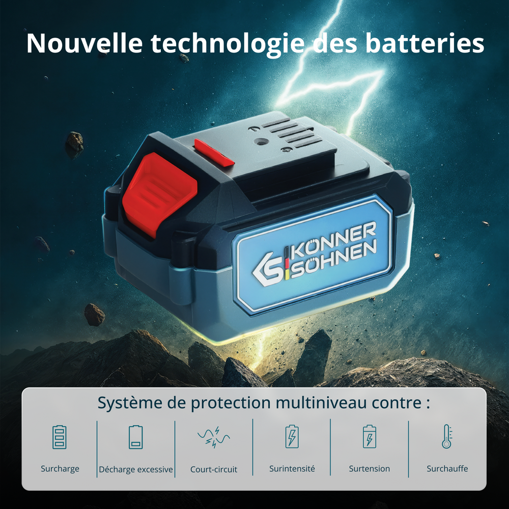 Sécateur à batterie KS CPS20V-40 Case