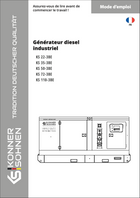 Groupes électrogènes diesel KS 22-3BE, KS 35-3BE, KS 50-3BE, KS 72-3BE, KS 110-3BE