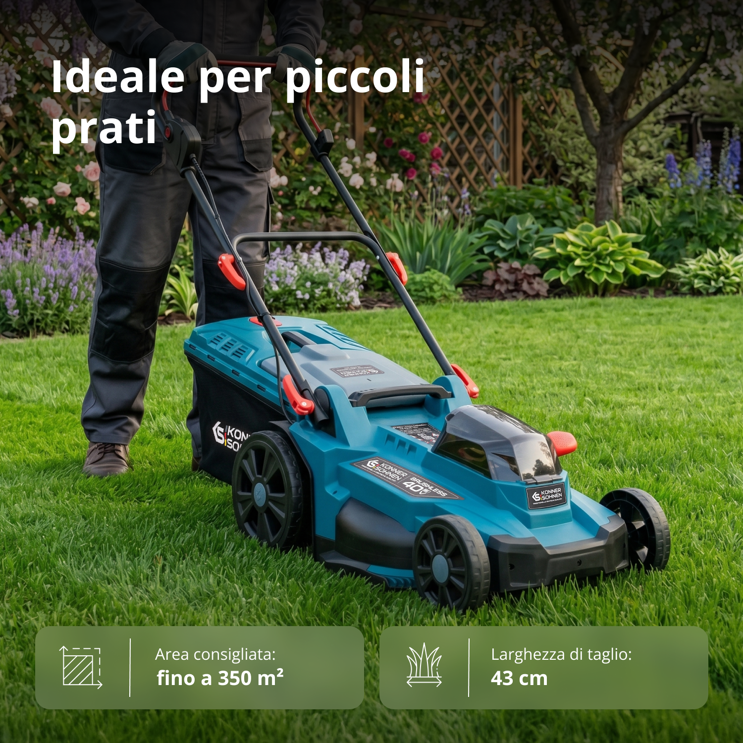 Tosaerba senza fili KS 43LM-40V
