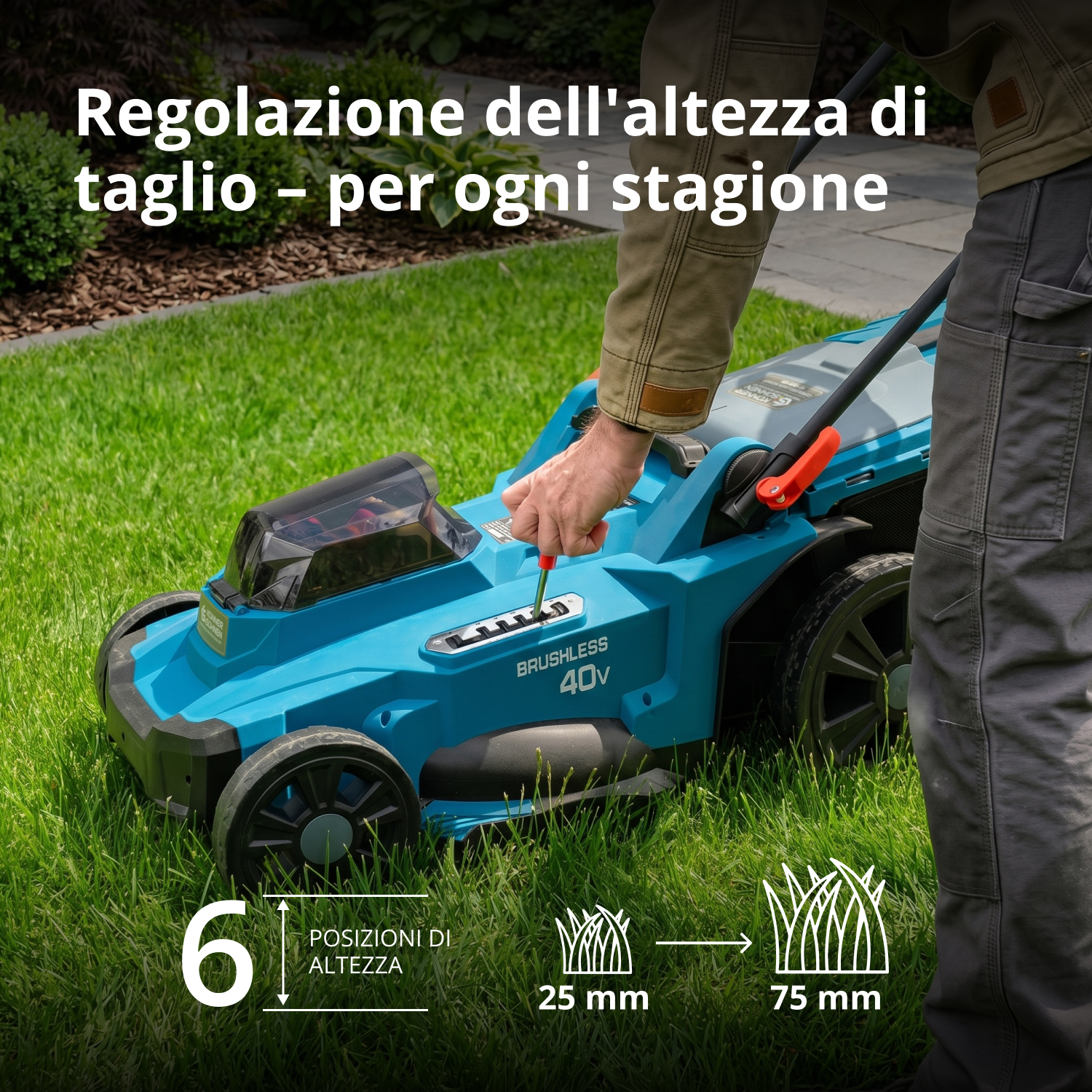 Tosaerba senza fili KS 43LM-40V