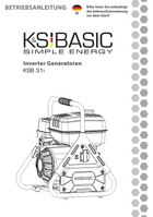 Generador Inverter KSB 31i