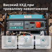 Бензиновий генератор «Könner & Söhnen» KS 10000E-3 thumbnail