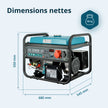 Groupe électrogène à essence "Könner & Söhnen" KS 10000E-3 thumbnail