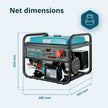 Gasoline generator "Könner & Söhnen" KS 10000E-3 ATS thumbnail