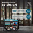 Benzinegenerator "Könner & Söhnen" KS 10000E ATS thumbnail