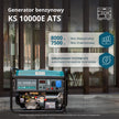 Generator benzynowy „Könner & Söhnen” KS 10000E ATS thumbnail