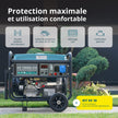 Groupe électrogène à essence "Könner & Söhnen" KS 10000E ATS thumbnail