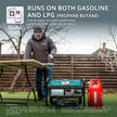 LPG/Benzin Generátor „Könner & Söhnen” KS 3000G thumbnail