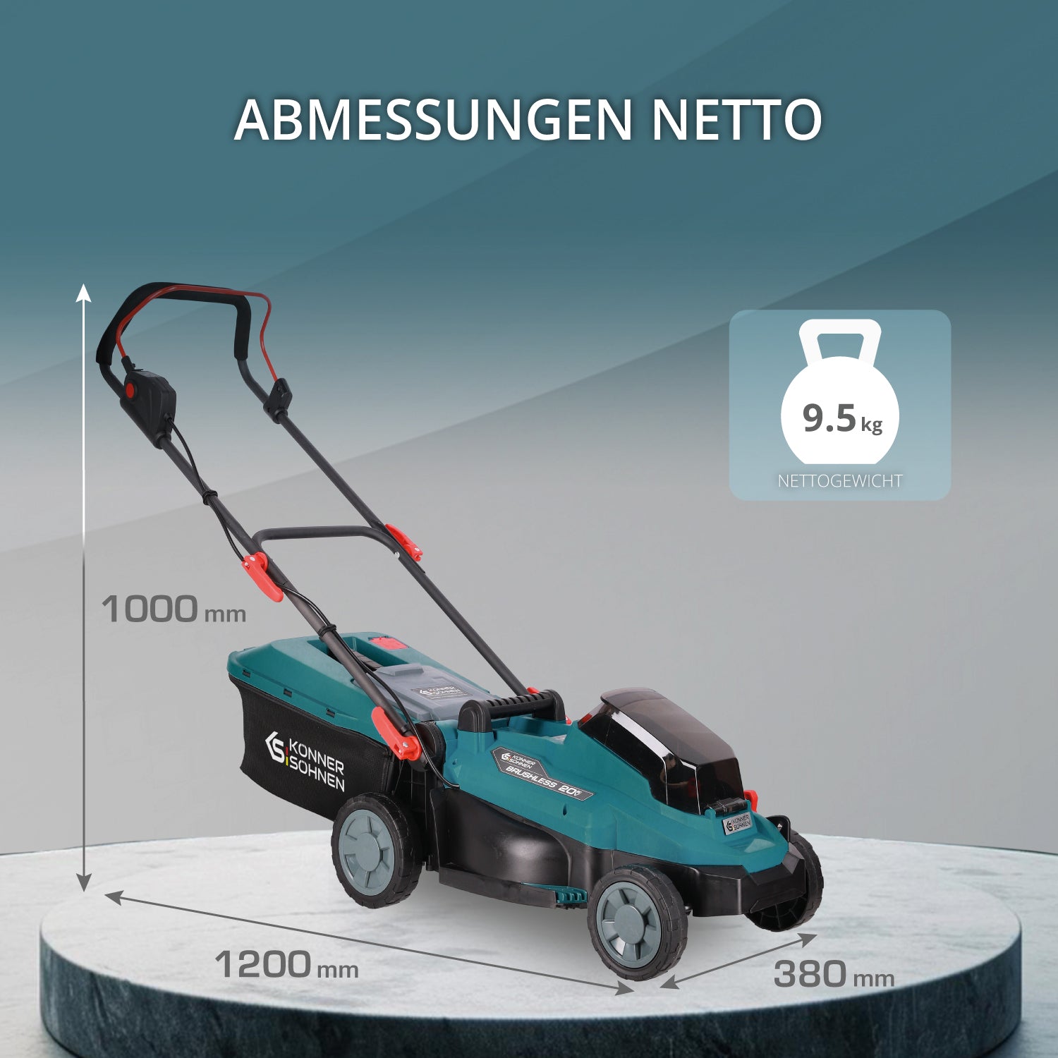Ledningsfri plæneklipper KS 33LM-20V