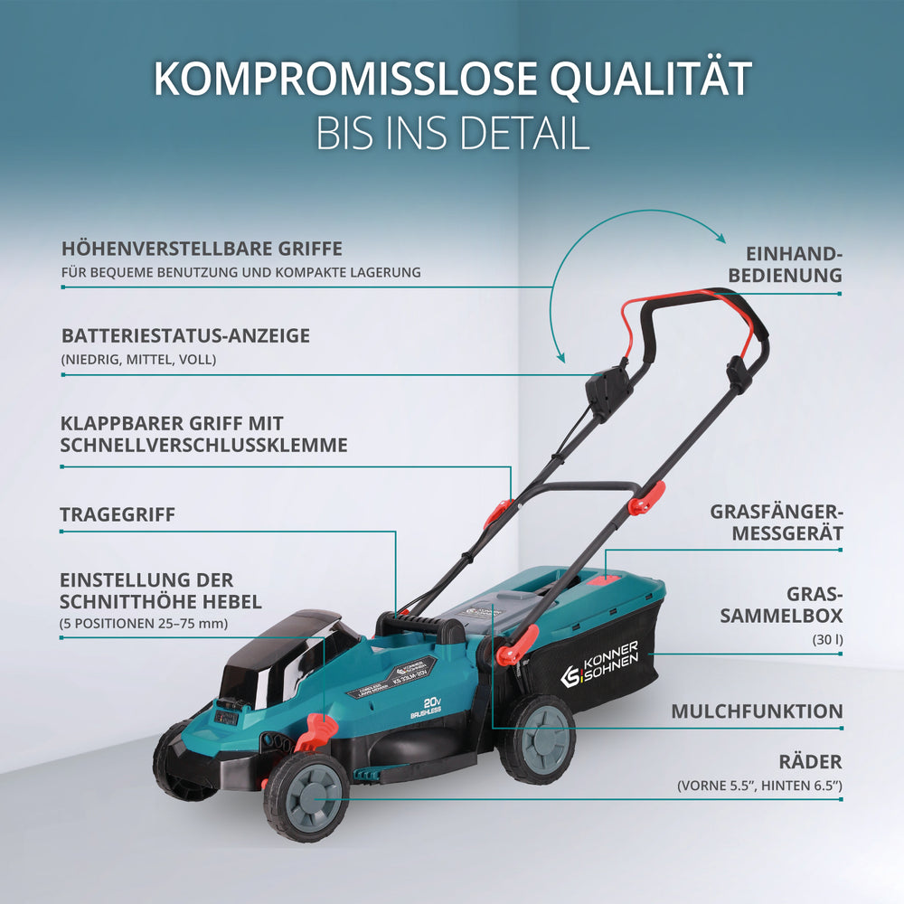 Promotionsset zur Rasenpflege KS 33LM-BCT20V-SET