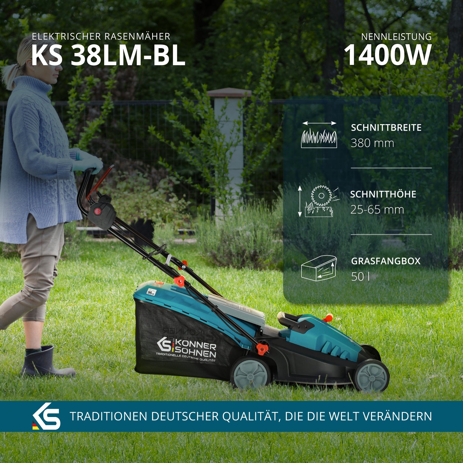 Električna kosilica za travu KS 38LM-BL