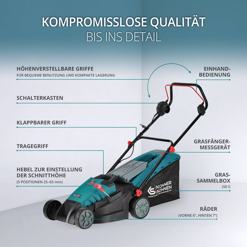 Elektrischer Rasenmäher KS 38LM-BL