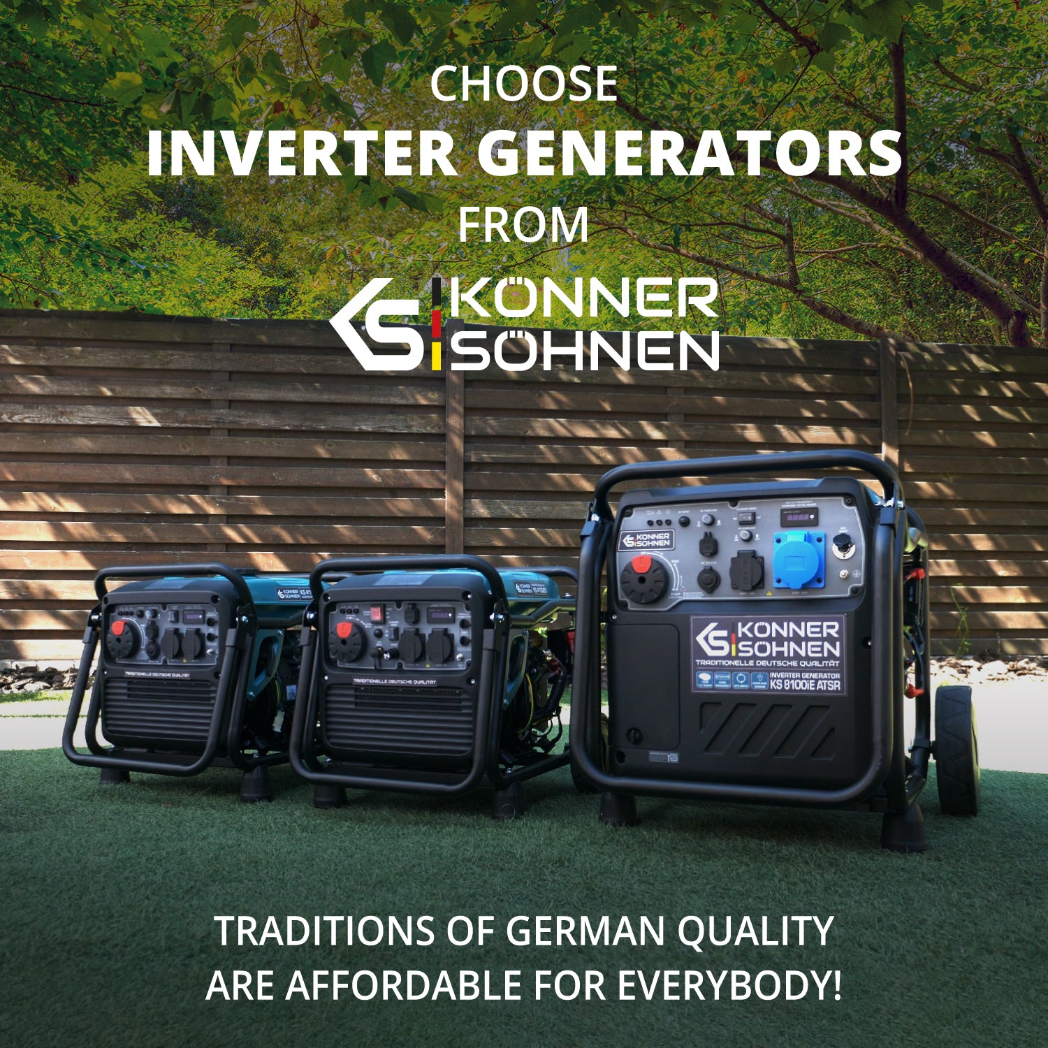 Invertorový generátor na LPG/benzín KS 4100iEG