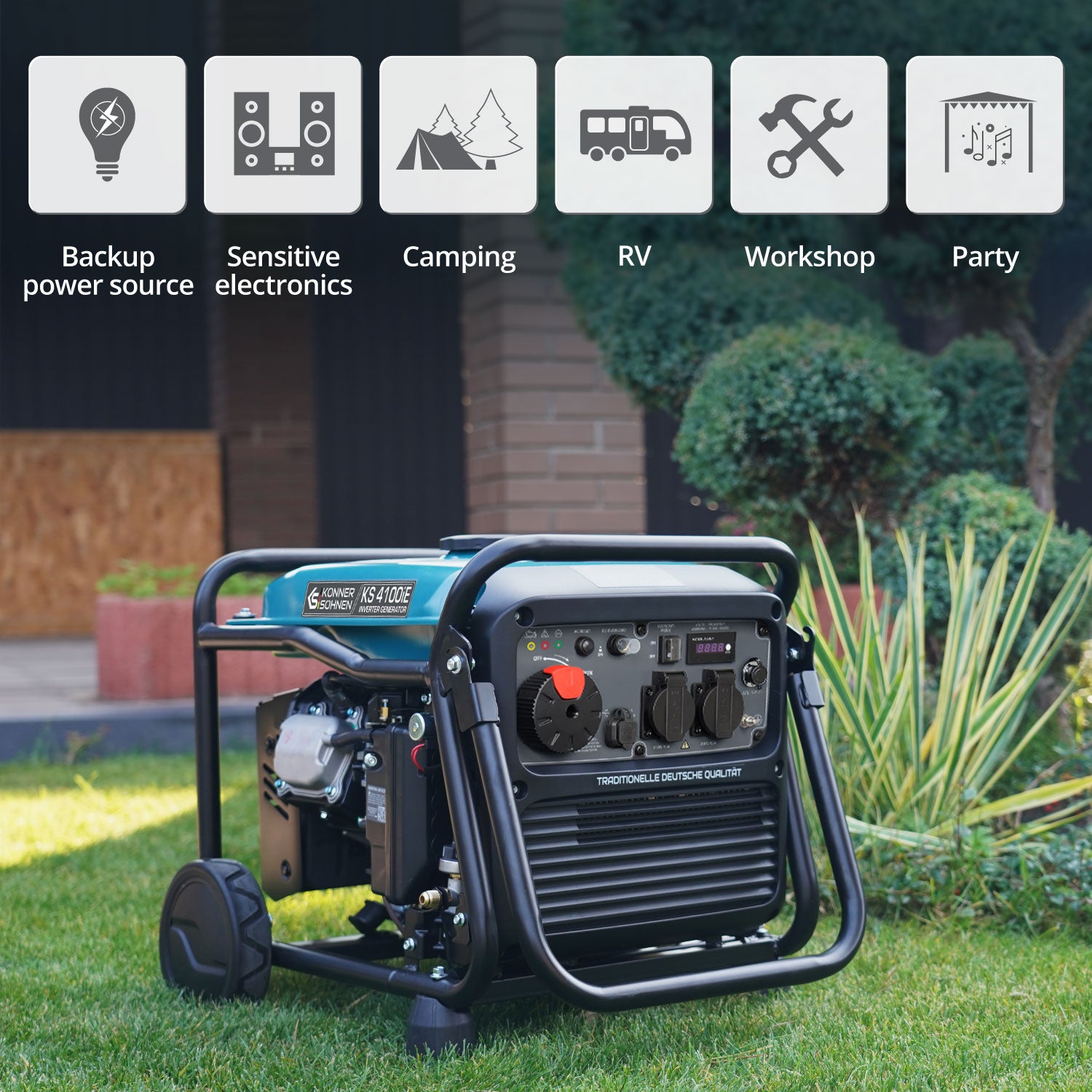 Generador inverter Könner&Söhnen KS 4100iE