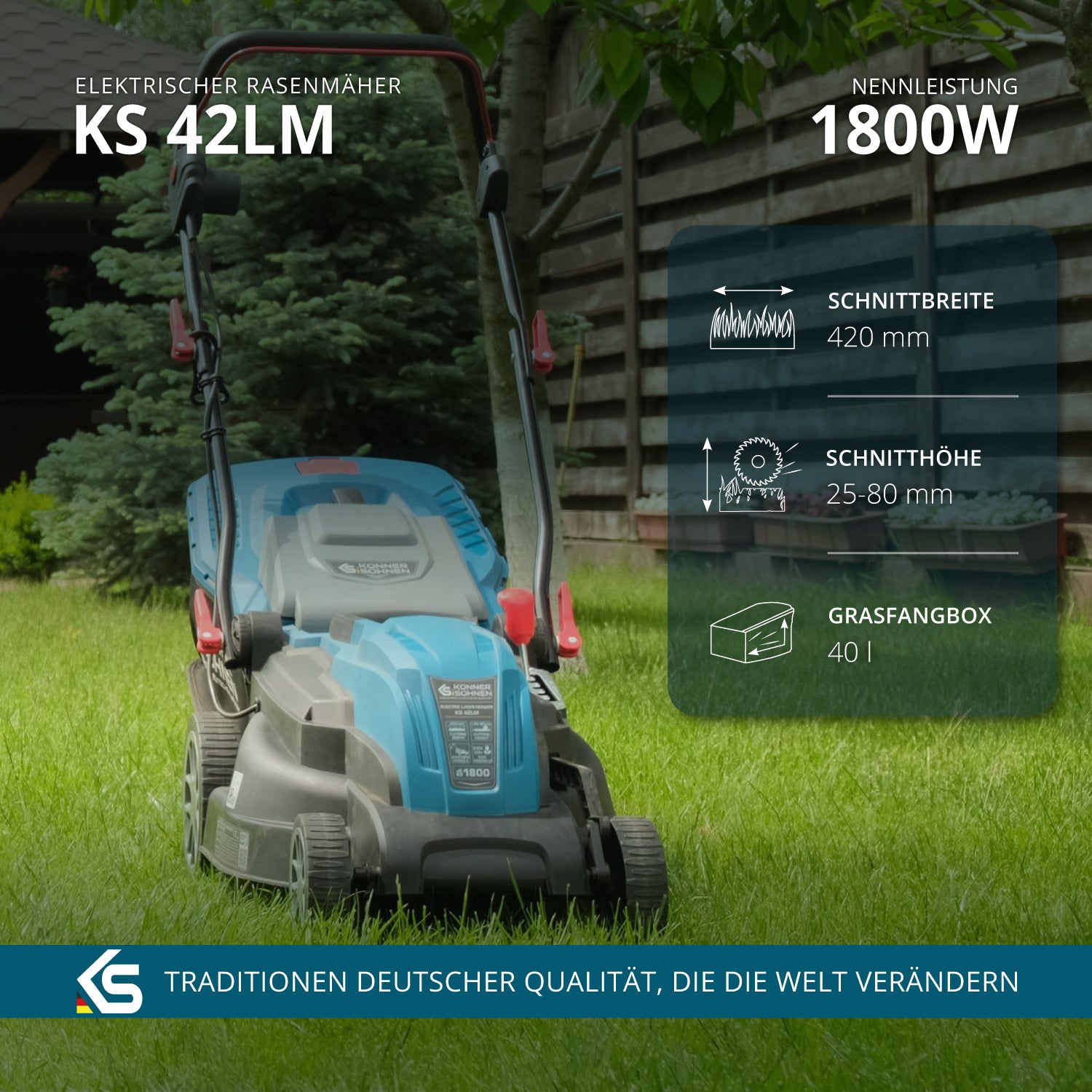Električna kosilica za travu KS 42LM