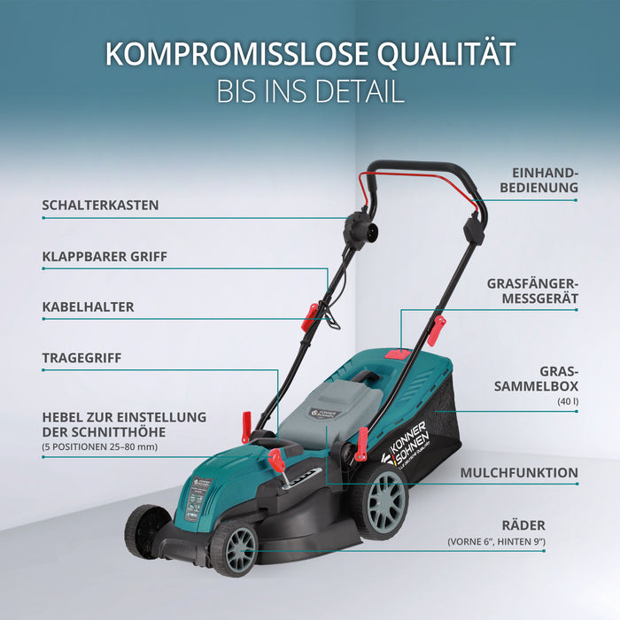 Elektrisk plæneklipper KS 42LM