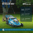 Ledningsfri plæneklipper KS 43LM-40V thumbnail