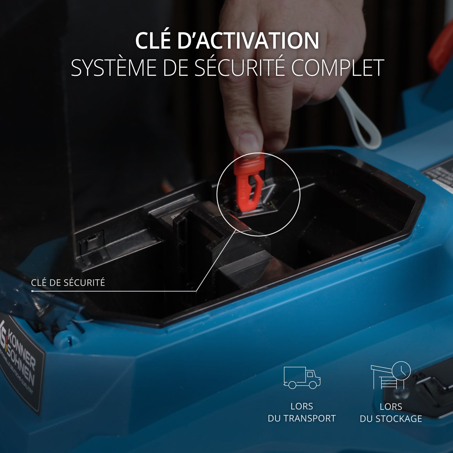 Tondeuse à batterie KS 43LM-40V