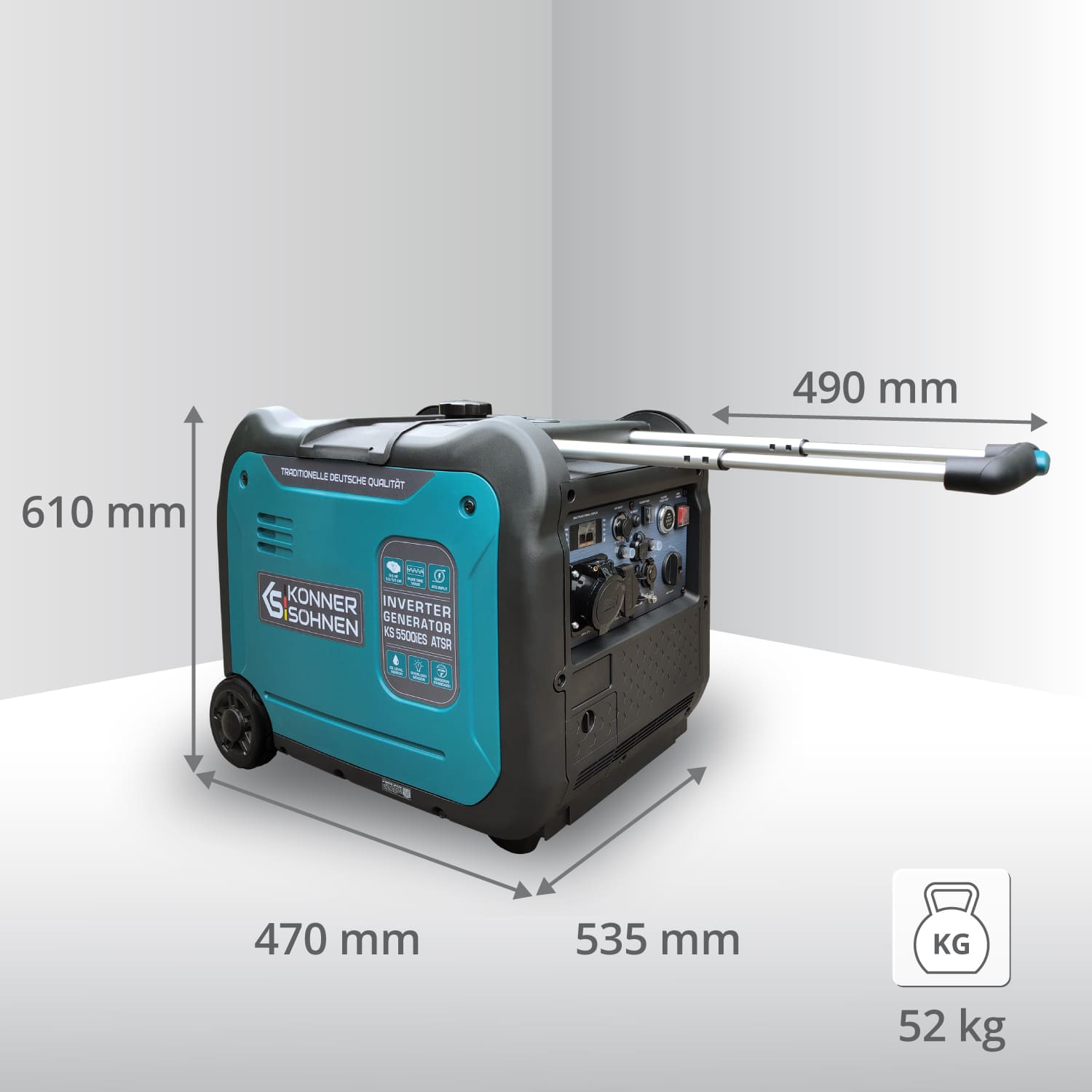 Αντιστροφέας γεννήτρια KS 5500iES ATSR