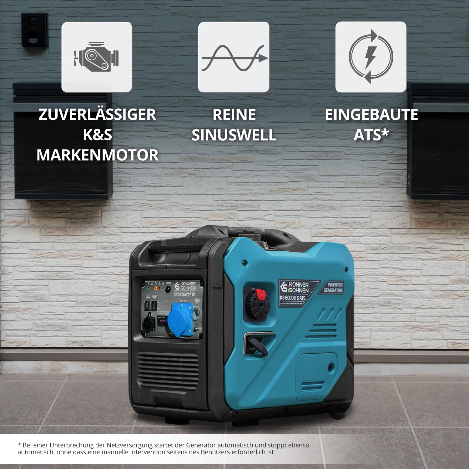 Inverterski generator KS 6000iE S ATS Verzija 2
