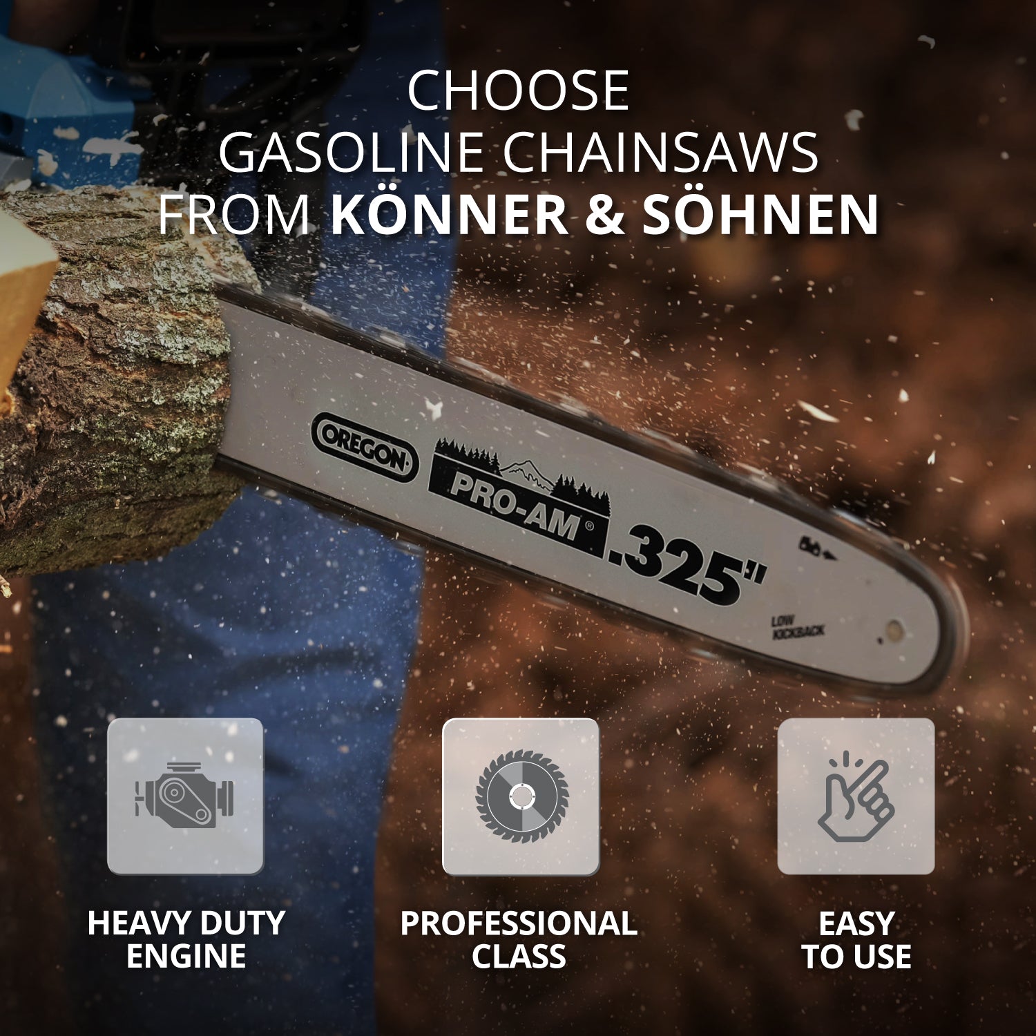 Benzinkædesav KS CS31G-18-1