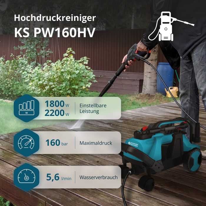 Vysokotlaká myčka KS PW160HV