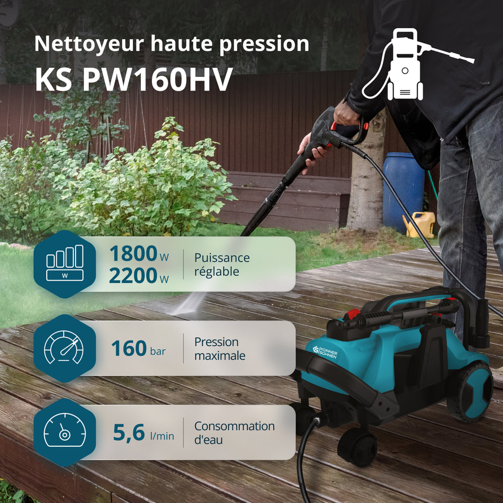 Nettoyeur haute pression KS PW160HV