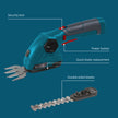 Cordless 2 in 1 Grass Shear and Hedge Trimmer with Telescopic Extension Pole KS SHT-8V + Extension Pole thumbnail