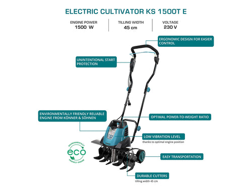 Motobineuse électrique KS 1500T E