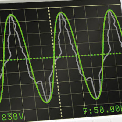 Onda sinusoidal correcta