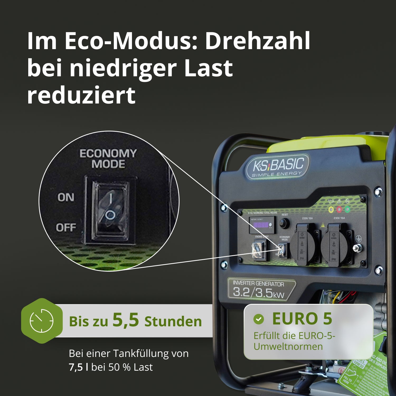 Gerador Inversor KSB 35i