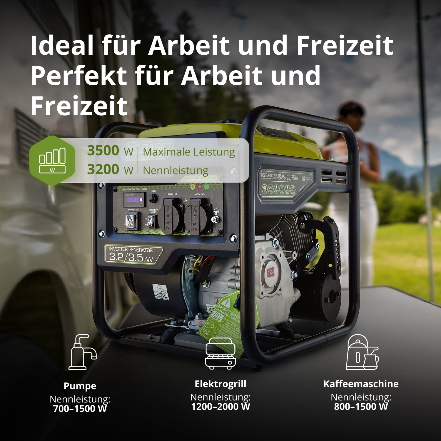 Gerador Inversor KSB 35i